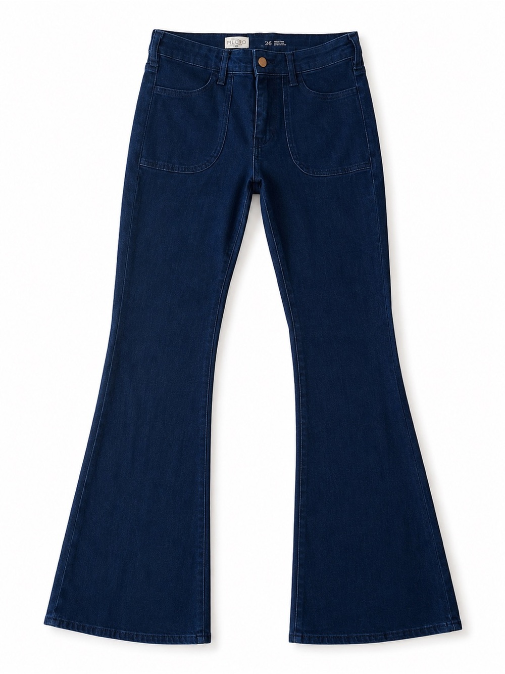 Anthropology Pilcro Dark Wash Flare Jeans NWOT Size 26 - Picture 1 of 3